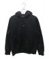 SUPREME（シュプリーム）の古着「Micro Logo Hooded Sweatshirt」｜ブラック