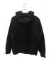 SUPREME (シュプリーム) Micro Logo Hooded Sweatshirt ブラック サイズ:M：11000円