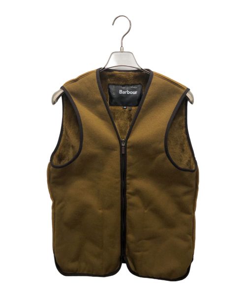 Barbour（バブアー）Barbour (バブアー) SL FUR LINER VEST ブラウン サイズ:Mの古着・服飾アイテム