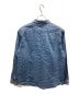 SUPREME (シュプリーム) Warp Jacquard Logos Denim Shirt インディゴ サイズ:L：13000円