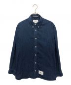 WTAPSダブルタップス）の古着「BD 04 LS COTTON DENIM」｜インディゴ