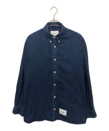 WTAPS（ダブルタップス）の古着「BD 04 LS COTTON DENIM」｜インディゴ