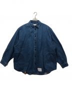 WTAPSダブルタップス）の古着「WCPO 02 / LS / COTTON. DENIM」｜インディゴ