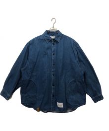 WTAPS（ダブルタップス）の古着「WCPO 02 / LS / COTTON. DENIM」｜インディゴ