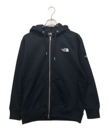 THE NORTH FACE（ザ ノース フェイス）の古着「スクエアロゴフルジップ」｜ブラック