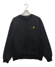 CarHartt（カーハート）の古着「Vガセットスウェット」｜ブラック