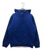 SUPREMEシュプリーム）の古着「Quilted Hooded Sweatshirt」｜ブルー