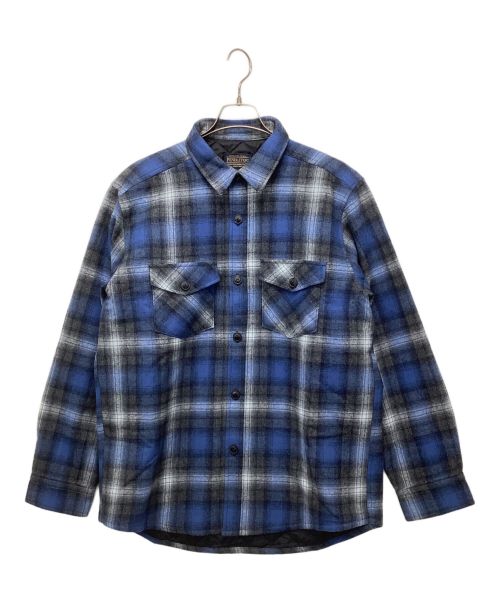 PENDLETON（ペンドルトン）PENDLETON (ペンドルトン) ネルシャツ ブルー サイズ:Lの古着・服飾アイテム