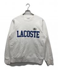 LACOSTE (ラコステ) スウェット ホワイト サイズ:L