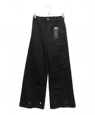 ADRER (アドラー) extra quality wide flare pants ブラック サイズ:XS 未使用品