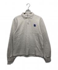 ADER error (アーダーエラー) TRS Tag LS polo t-shirt グレー サイズ:S