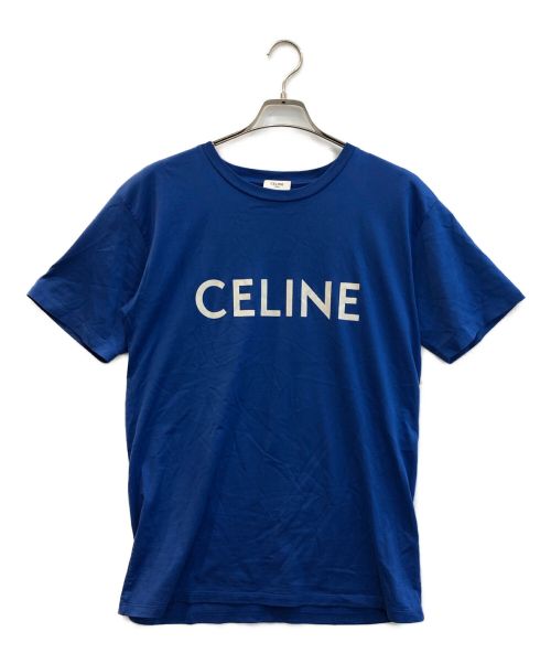 中古・古着通販】CELINE (セリーヌ) CELINE ルーズ Tシャツ ブルー