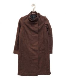 A.P.C.（アーペーセー）の古着「スタンドカラーコート」｜ブラウン