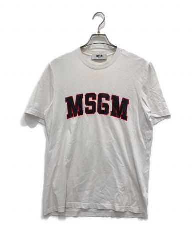 【中古・古着通販】MSGM (エムエスジーエム) Tシャツ ホワイト