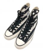 CONVERSE ADDICTコンバース アディクト）の古着「CHUCK TAYLOR MATERIAL HI」｜ホワイト×ブラック