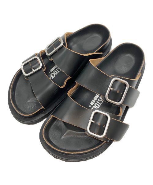 BIRKENSTOCK（ビルケンシュトック）BIRKENSTOCK (ビルケンシュトック) JIL SANDER+ (ジルサンダープラス) サンダル ブラック サイズ:36/23.0の古着・服飾アイテム