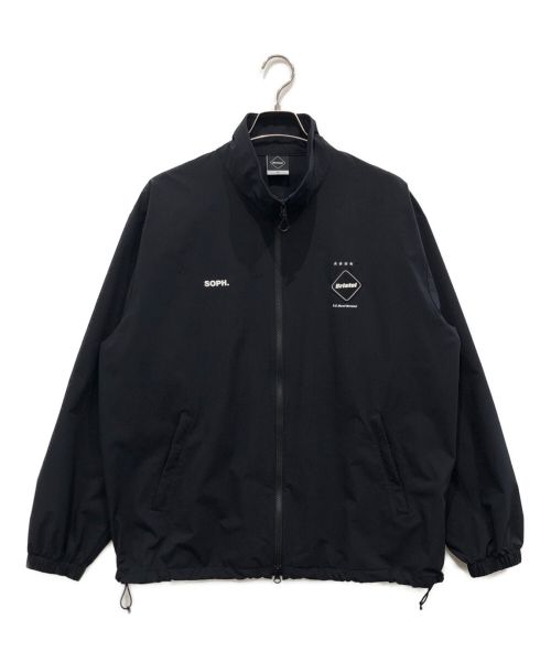 SOPH.（ソフネット）SOPH. (ソフネット) F.C.R.B. (エフシーアールビー) VENTILATION LOGO JACKET ブラック サイズ:Mの古着・服飾アイテム