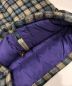 中古・古着 THE NORTH FACE (ザ ノース フェイス) Harris Tweed (ハリスツイード) ダウンジャケット ブラック サイズ:S：12800円