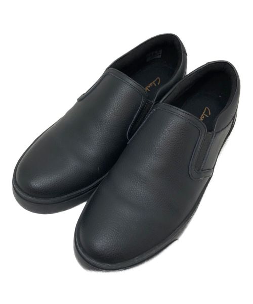 CLARKS（クラークス）CLARKS (クラークス) スリッポン ブラック サイズ:UK6/US8 1/2/EU39 1/2の古着・服飾アイテム