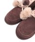 中古・古着 UGG (アグ) ムートンブーツ ワインレッド サイズ:USA7/UK5.5/EU38/JAPAN24：3980円