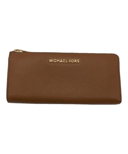 MICHAEL KORS（マイケルコース）MICHAEL KORS (マイケルコース) 長財布 ブラウンの古着・服飾アイテム