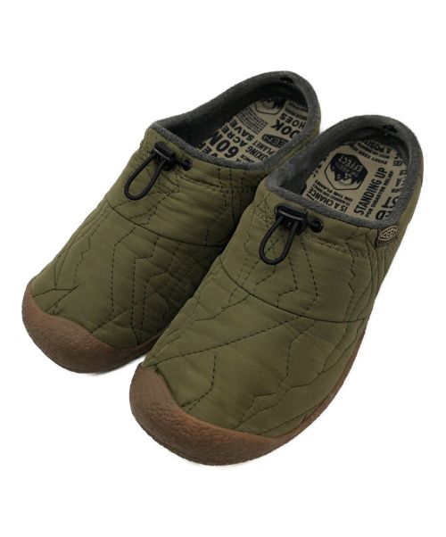 KEEN（キーン）KEEN (キーン) HOWSER III SLIDE オリーブ サイズ:EU44.5//US11/UK10CM29の古着・服飾アイテム