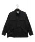 CLANE HOMME（クラネ オム）の古着「STAND COLLAR MILITARY JACKET」｜ブラック