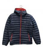 Patagoniaパタゴニア）の古着「DOWN SWEATER HOODY」｜ネイビー