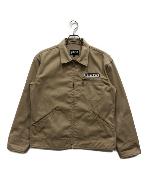 Schott（ショット）Schott (ショット) ワークジャケット ベージュ サイズ:Lの古着・服飾アイテム