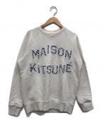 maison kitsuneメゾンキツネ）の古着「スウェット」｜ホワイト