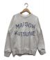 maison kitsune（メゾンキツネ）の古着「スウェット」｜ホワイト