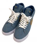 NIKE×SUPREMEナイキ×シュプリーム）の古着「SB ZOOM BLAZER MID QS」｜インディゴ