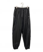 mahagridマハグリッド）の古着「CURVED TRACK Pants」｜ブラック