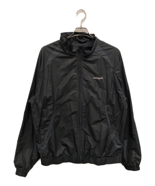 mahagrid（マハグリッド）MAHAGRID (マハグリッド) CURVED TRACK JACKET ブラック サイズ:Lの古着・服飾アイテム