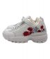 FILA (フィラ) Disruptor II Flower ホワイト サイズ:JPN25.5/US8.5/EUR39.5/UK6.0：5800円