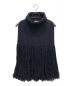 HYKE（ハイク）の古着「RIBBED SWEATER NECK WARMER」｜ネイビー