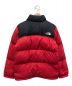 THE NORTH FACE (ザ ノース フェイス) ダウンジャケット レッド×ブラック サイズ:150：5800円