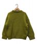 6(ROKU) BEAUTY&YOUTH (ロク ビューティーアンドユース) LIGHT CABLE KNIT 黄緑 サイズ:36：5000円