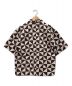 6(ROKU) BEAUTY&YOUTH (ロク ビューティーアンドユース) KIKAGAKU PRINT SHIRT ブラウン サイズ:表記なし：6800円