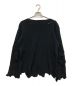 SUGARHILL (シュガーヒル) CRUSHED THARMAL LONG TEE ブラック サイズ:L：12800円