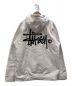 stussy (ステューシー) パーカー ホワイト サイズ:MEDIUM：4800円