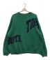 TIGHTBOOTH PRODUCTION（タイトブースプロダクション）の古着「ACID LOGO KNIT SWEATER」｜グリーン