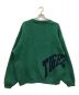 TIGHTBOOTH PRODUCTION (タイトブースプロダクション) ACID LOGO KNIT SWEATER グリーン サイズ:L：5800円