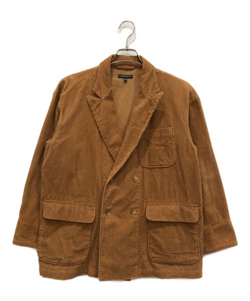 Engineered Garments（エンジニアド ガーメンツ）Engineered Garments (エンジニアド ガーメンツ) コーデュロイダブルジャケット ブラウン サイズ:XSの古着・服飾アイテム