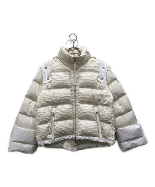 MONCLER（モンクレール）MONCLER (モンクレール) NARVA GIUBBOTTO ホワイト サイズ:1(S-M)の古着・服飾アイテム