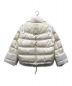 MONCLER (モンクレール) NARVA GIUBBOTTO ホワイト サイズ:1(S-M)：65800円