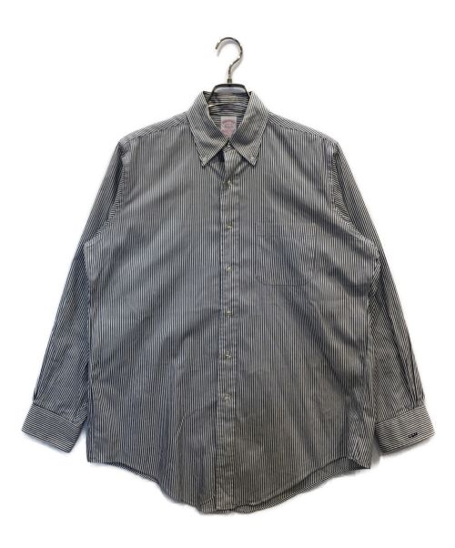 BROOKS BROTHERS（ブルックスブラザーズ）BROOKS BROTHERS (ブルックスブラザーズ) 90sストライプシャツ グレー サイズ:151/2-3の古着・服飾アイテム