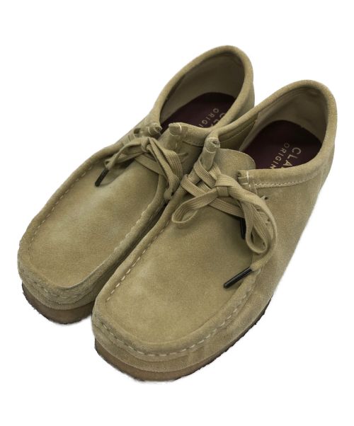 CLARKS（クラークス）CLARKS (クラークス) ワラビーブーツ ベージュ サイズ:UK7/US8/EU41の古着・服飾アイテム