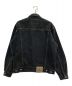 BELVET (BELVET) Washed Black Denim Set up / Jacket ブラック サイズ:L：15000円