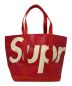 SUPREME（シュプリーム）の古着「Raffia Tote」｜レッド